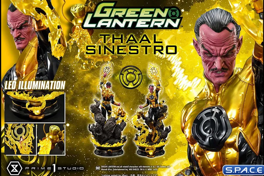 1/3 Scale Thaal Sinestro Museum Masterline Statue