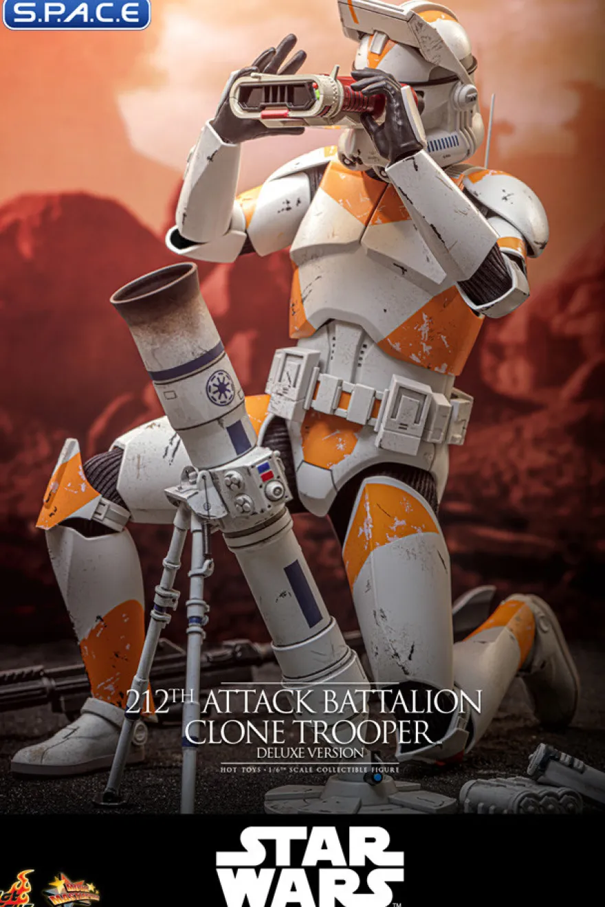 1/6 Scale 212th Attack Battalion Clone Trooper Deluxe Movie Masterpiece MMS852