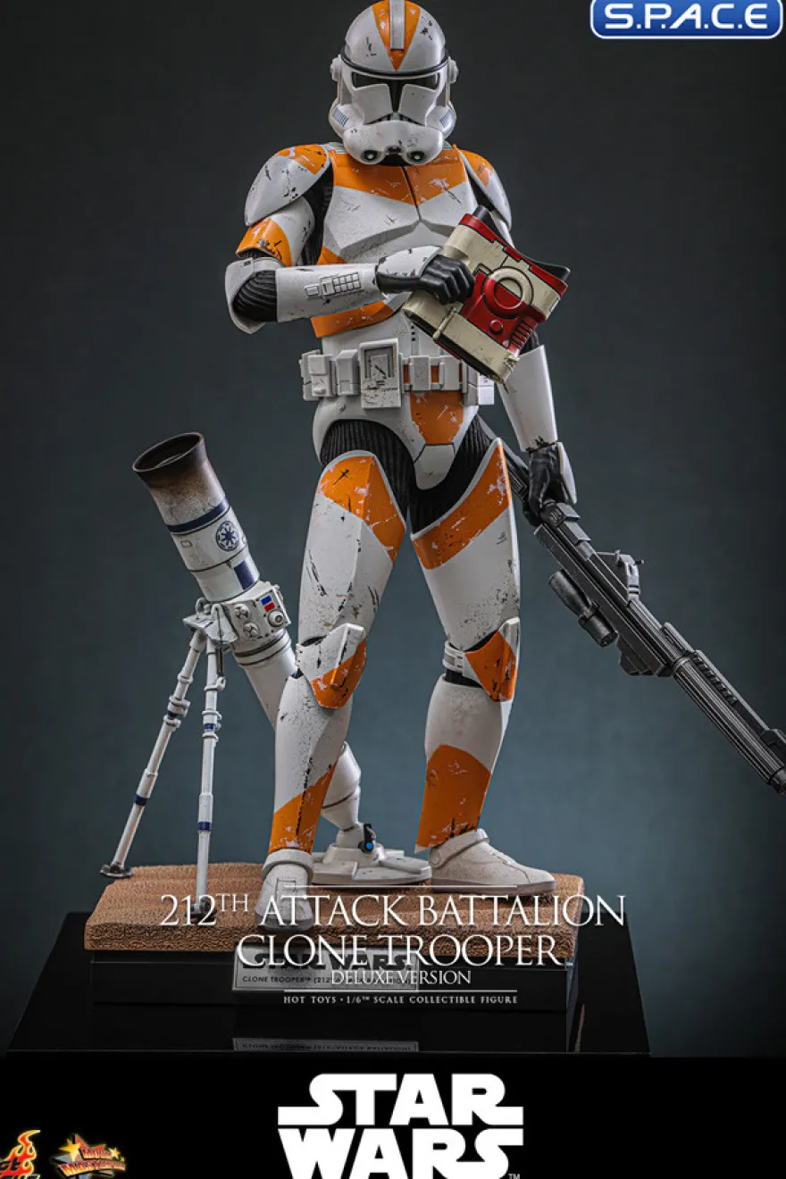 1/6 Scale 212th Attack Battalion Clone Trooper Deluxe Movie Masterpiece MMS852