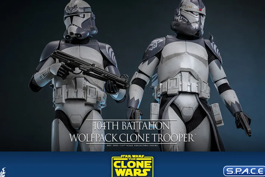 1/6 Scale 104th Battalion Wolfpack Clone Trooper