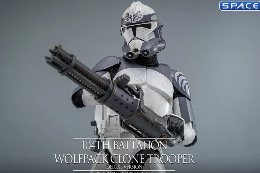 1/6 Scale 104th Battalion Wolfpack Clone Trooper Deluxe Version