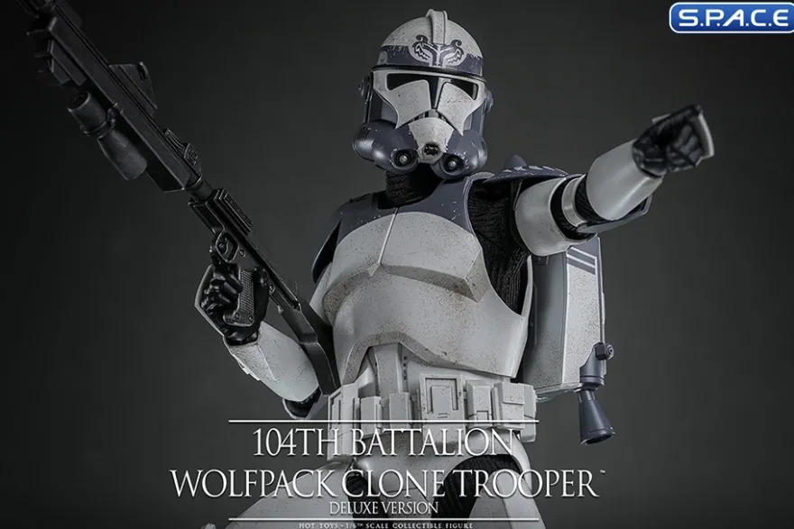 1/6 Scale 104th Battalion Wolfpack Clone Trooper Deluxe Version
