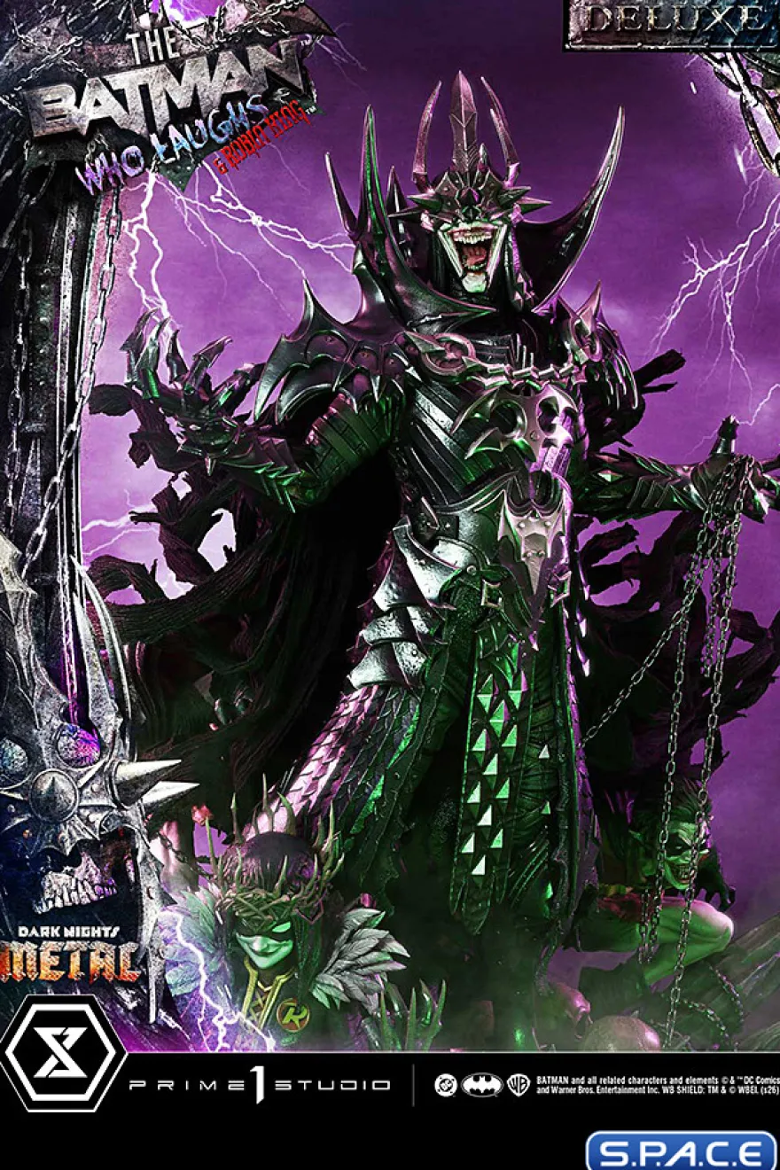 1/3 Scale The Batman Who Laughs & Robin King Deluxe Museum Masterline Statue