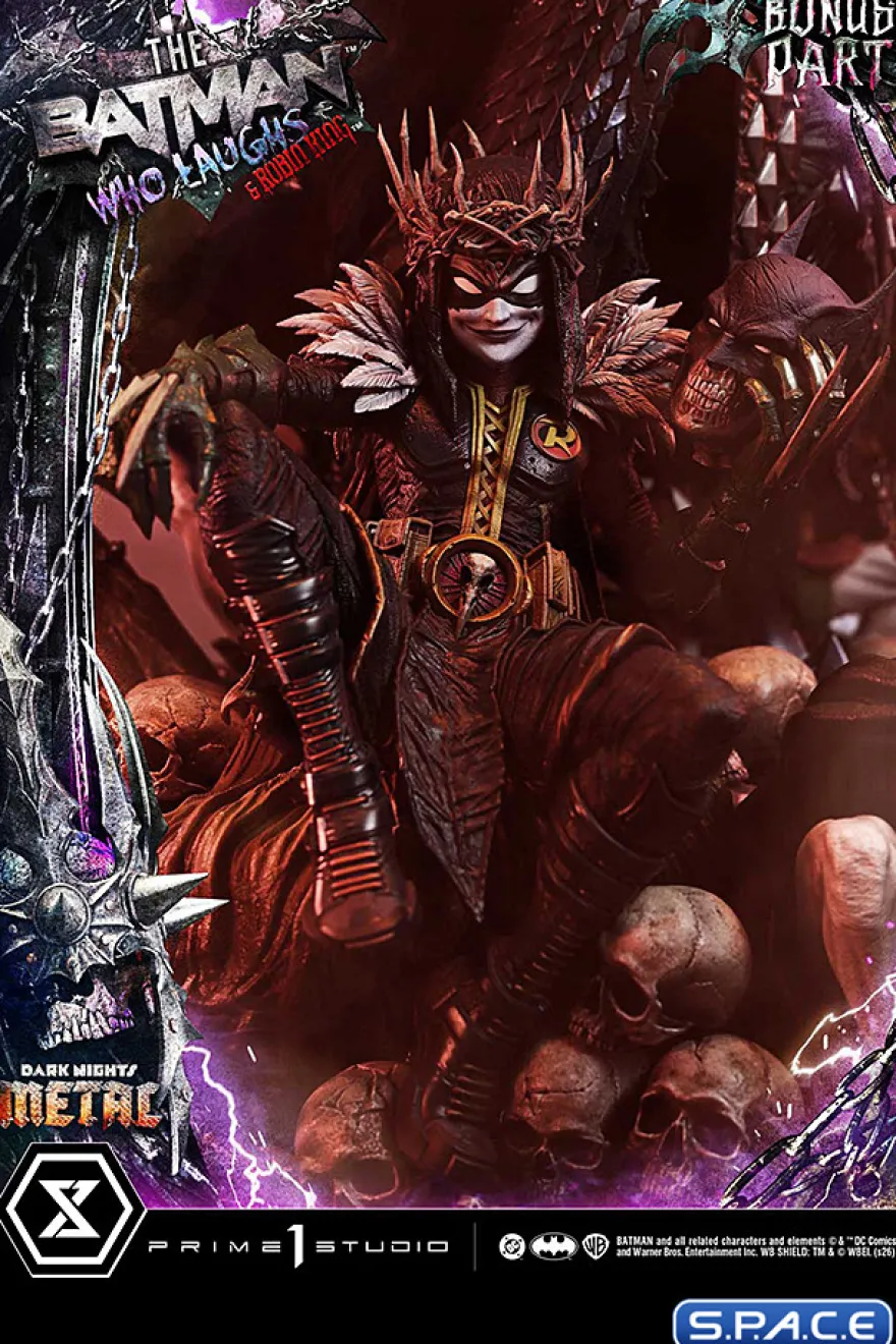 1/3 Scale The Batman Who Laughs & Robin King Deluxe Museum Masterline Statue