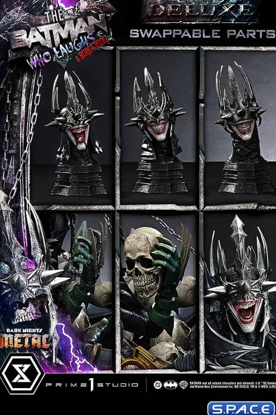 1/3 Scale The Batman Who Laughs & Robin King Deluxe Museum Masterline Statue