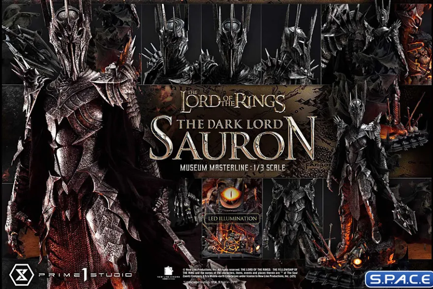 1/3 Scale The Dark Lord Sauron Museum Masterline Statue