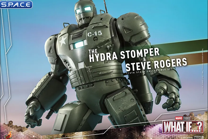 1/6 Scale The Hydra Stomper and Steve Rogers TV Masterpiece Set TMS060