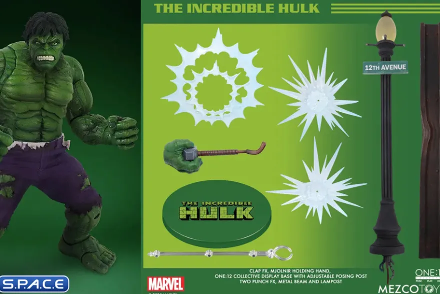 1/12 Scale The Incredible Hulk One:12 Collective
