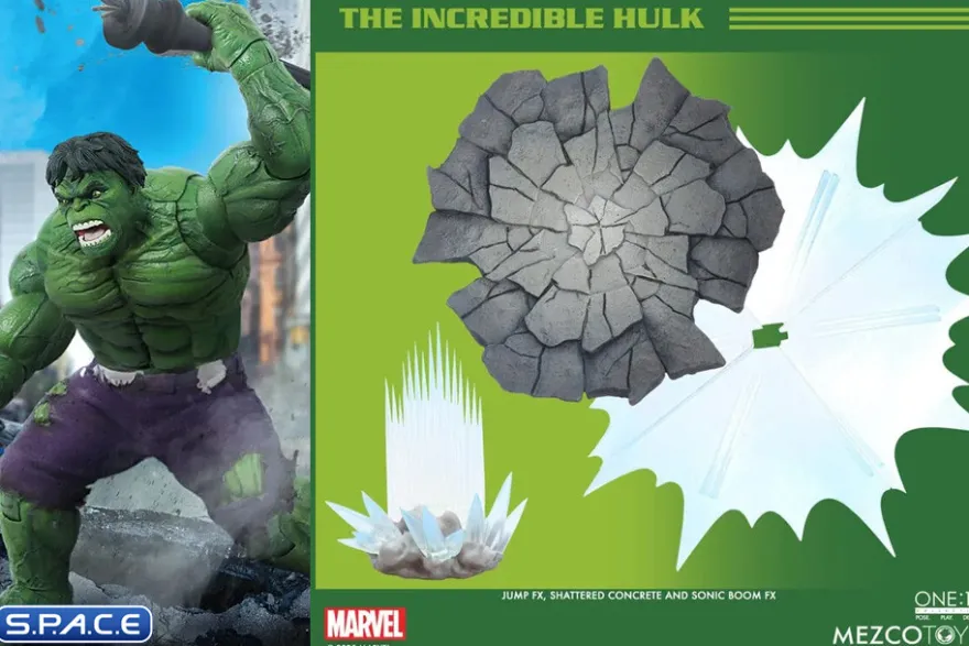 1/12 Scale The Incredible Hulk One:12 Collective