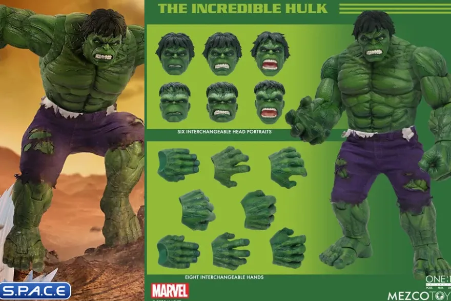 1/12 Scale The Incredible Hulk One:12 Collective