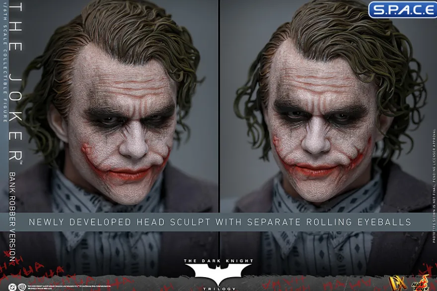 1/6 Scale The Joker Bank Robber Version DX50