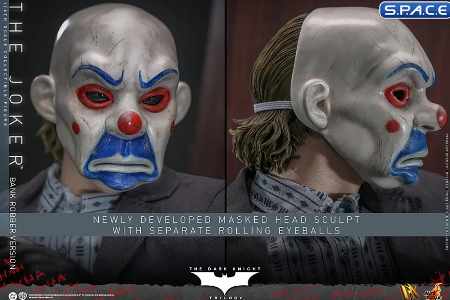 1/6 Scale The Joker Bank Robber Version DX50