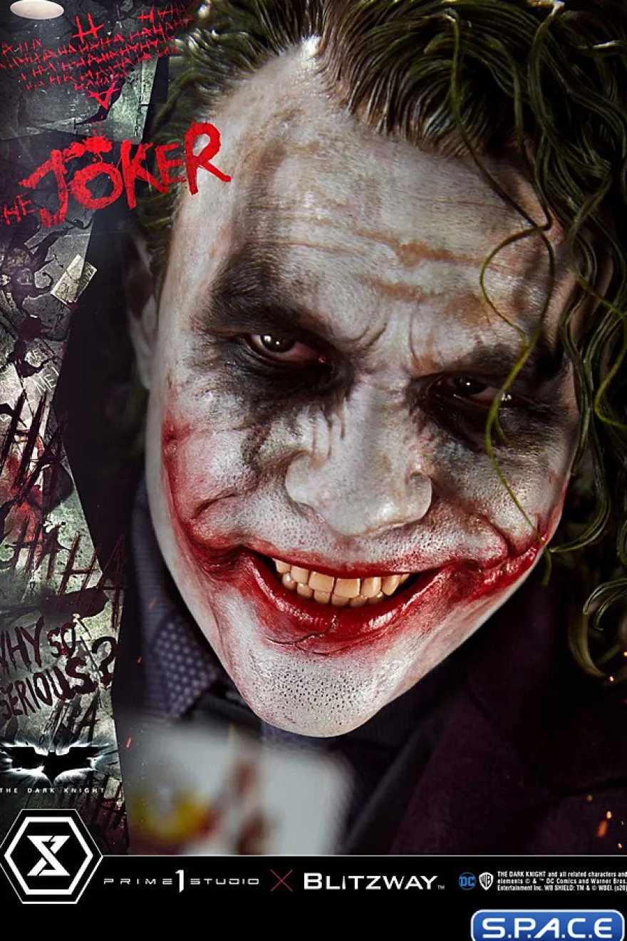1/3 Scale The Joker Museum Masterline Statue - Bonus Version