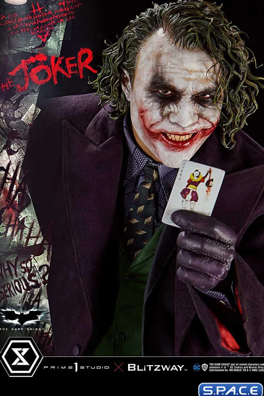 1/3 Scale The Joker Museum Masterline Statue - Bonus Version