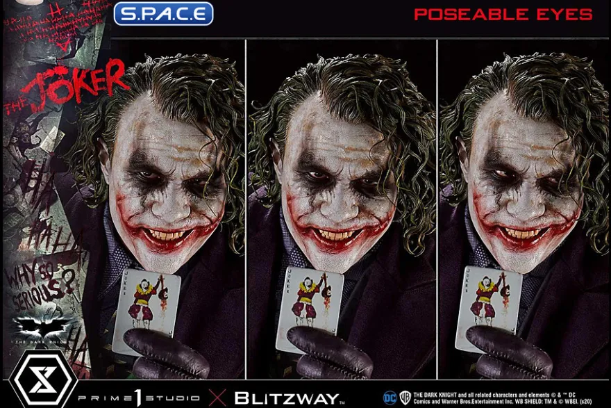 1/3 Scale The Joker Museum Masterline Statue - Bonus Version