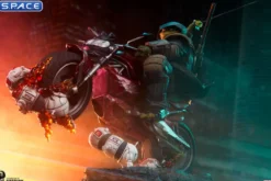 1/4 Scale The Last Ronin on Bike Statue