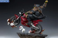 1/4 Scale The Last Ronin on Bike Statue