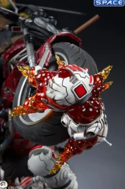 1/4 Scale The Last Ronin on Bike Statue