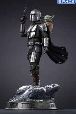 1/10 Scale The Mandalorian and Grogu Art Scale Statue