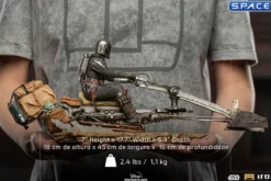 1/10 Scale The Mandalorian on Speederbike Deluxe BDS Art Scale Statue