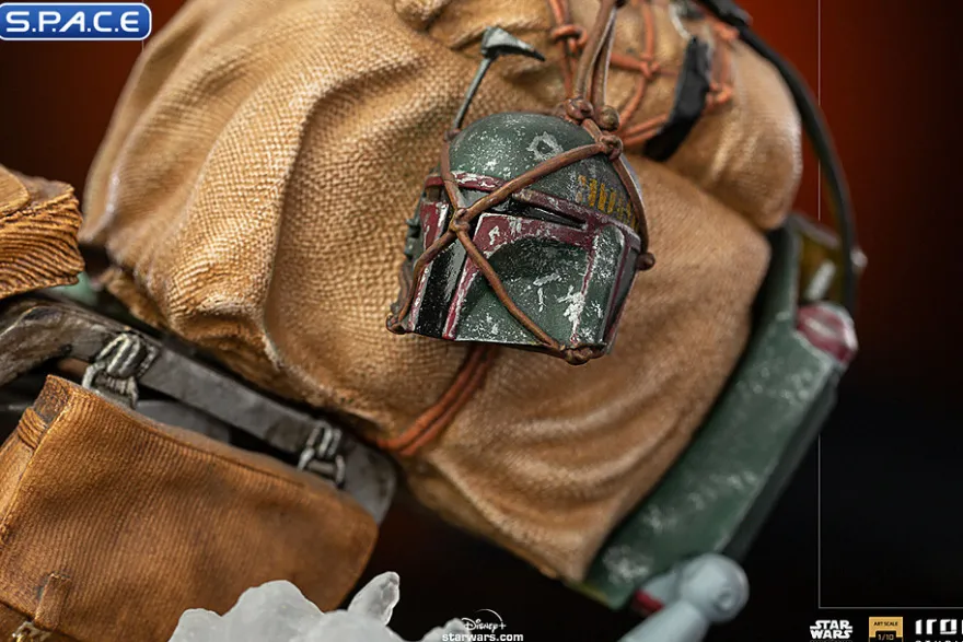 1/10 Scale The Mandalorian on Speederbike Deluxe BDS Art Scale Statue