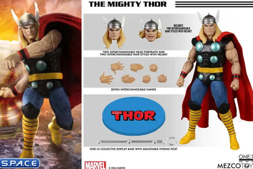 1/12 Scale The Mighty Thor One:12 Collective