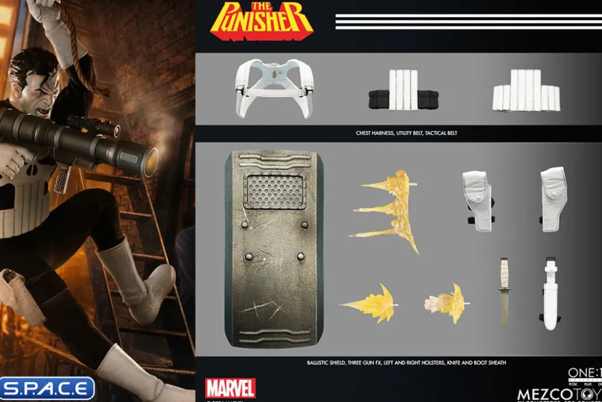 1/12 Scale The Punisher One:12 Collective