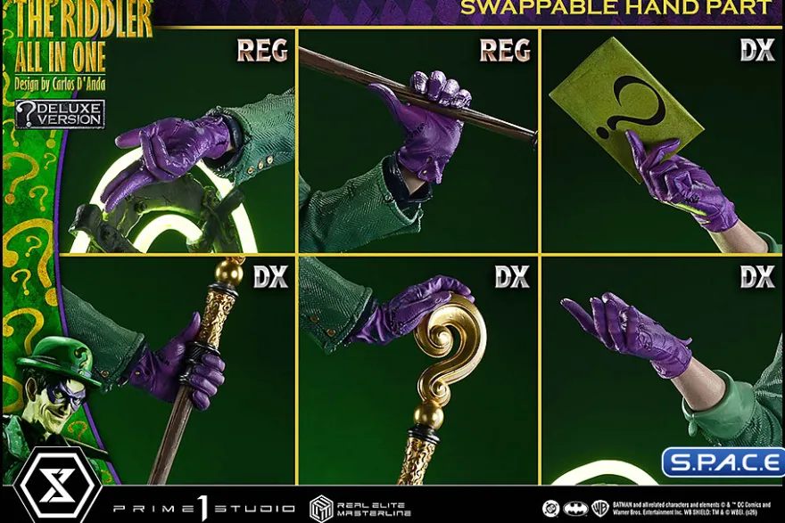 1/3 Scale The Riddler »All In One« Deluxe Real Elite Masterline Statue