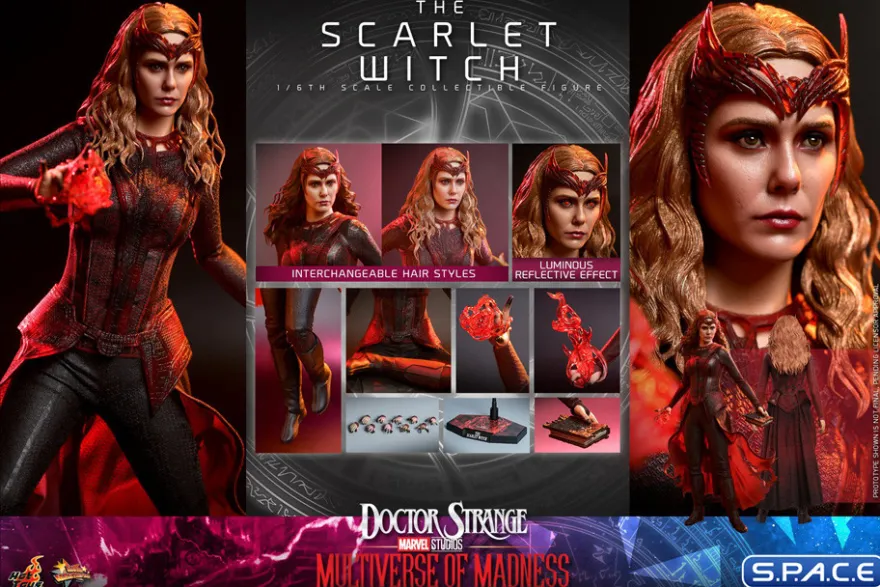 1/6 Scale The Scarlet Witch Movie Masterpiece MMS652