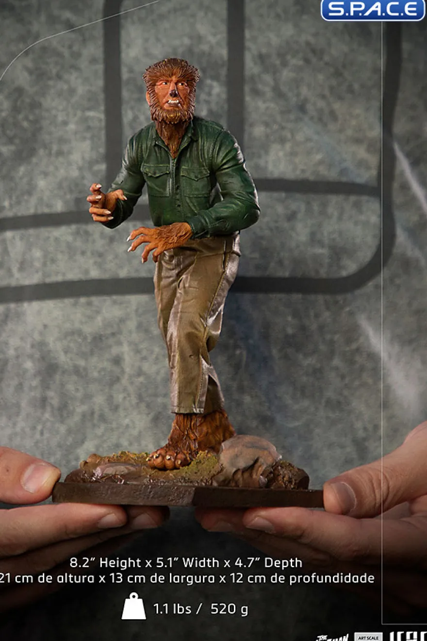 1/10 Scale The Wolf Man Art Scale Statue