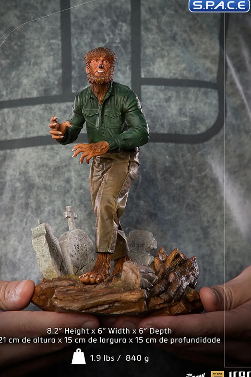 1/10 Scale The Wolf Man Deluxe Art Scale Statue