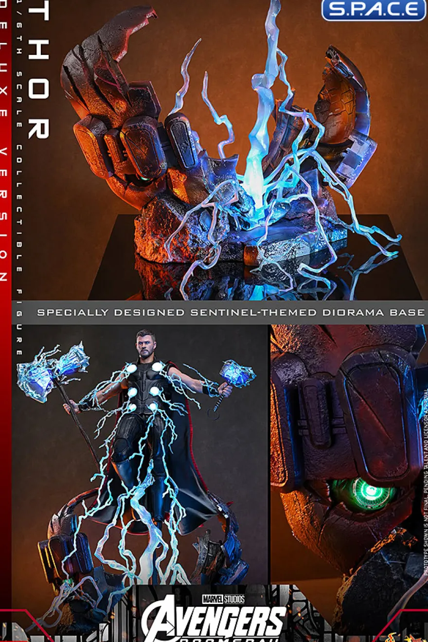 1/6 Scale Thor Deluxe Version Movie Masterpiece MMS919