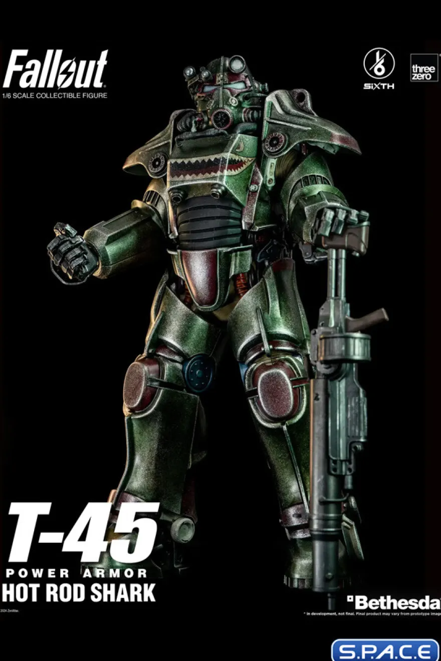 1/6 Scale T-45 Hot Rod Shark Power Armor