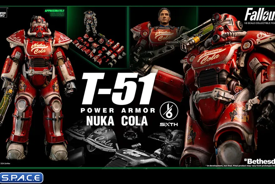 1/6 Scale T-51 Nuka Cola Power Armor