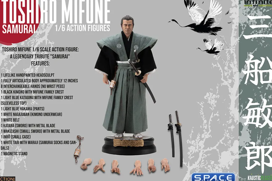 1/6 Scale Toshiro Mifune as Kuroda »Samurai«