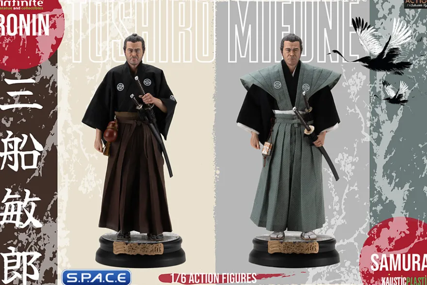 1/6 Scale Toshiro Mifune Deluxe 2-Pack