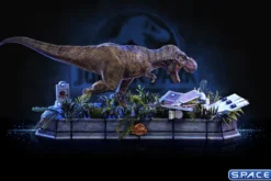 1/20 Scale T-Rex attacks Donald Gennaro Demi Art Scale Diorama