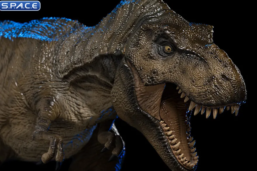 1/20 Scale T-Rex attacks Donald Gennaro Demi Art Scale Diorama