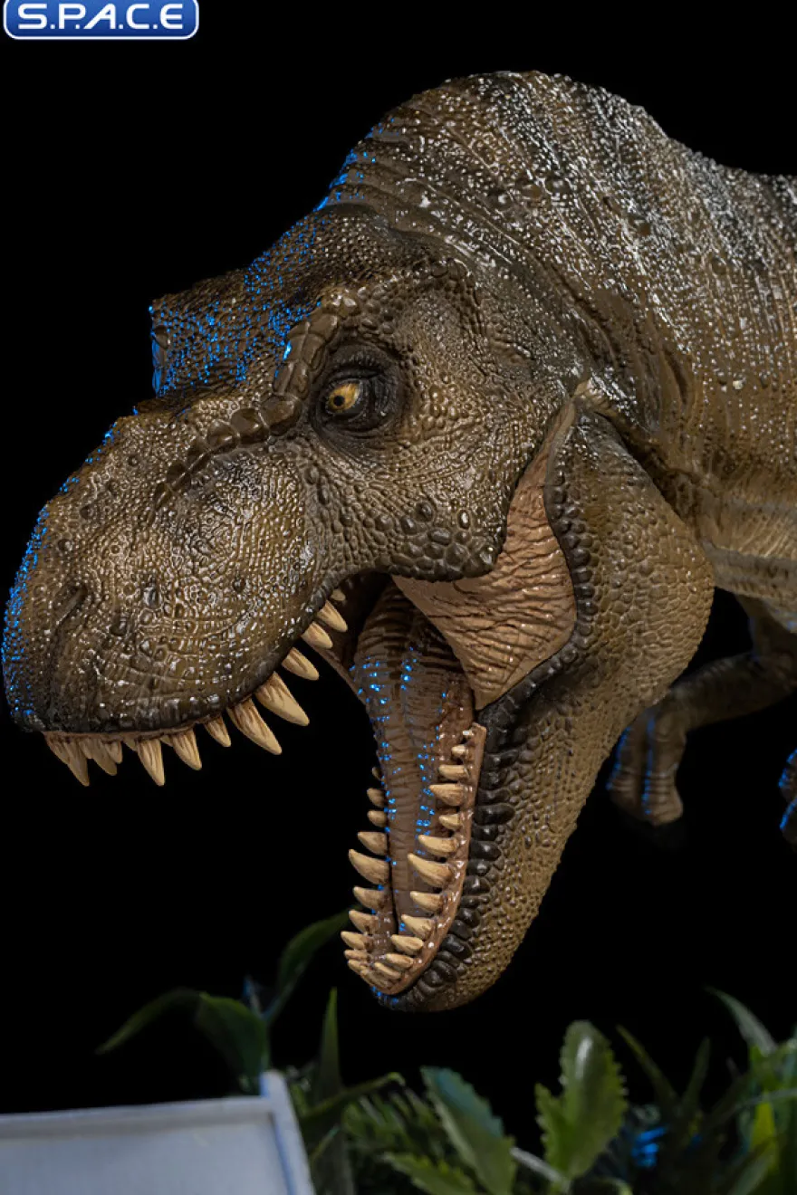 1/20 Scale T-Rex attacks Donald Gennaro Demi Art Scale Diorama