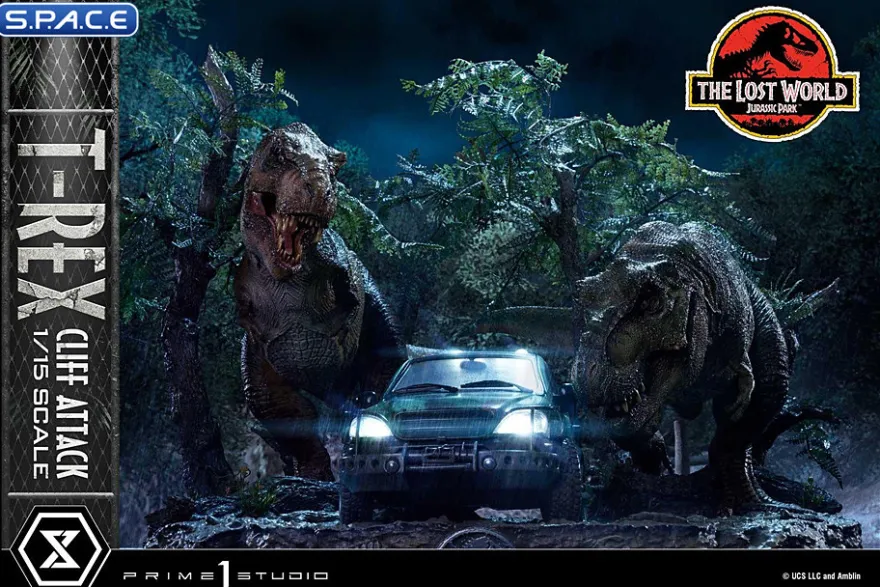 1/15 Scale T-Rex Cliff Attack Legacy Museum Collection Statue