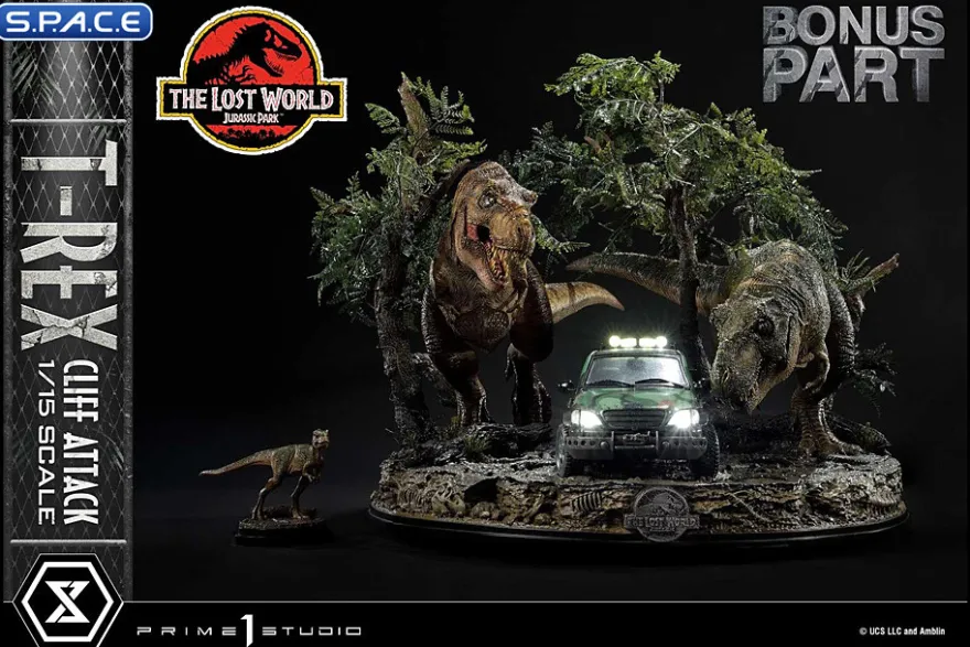 1/15 Scale T-Rex Cliff Attack Legacy Museum Collection Statue