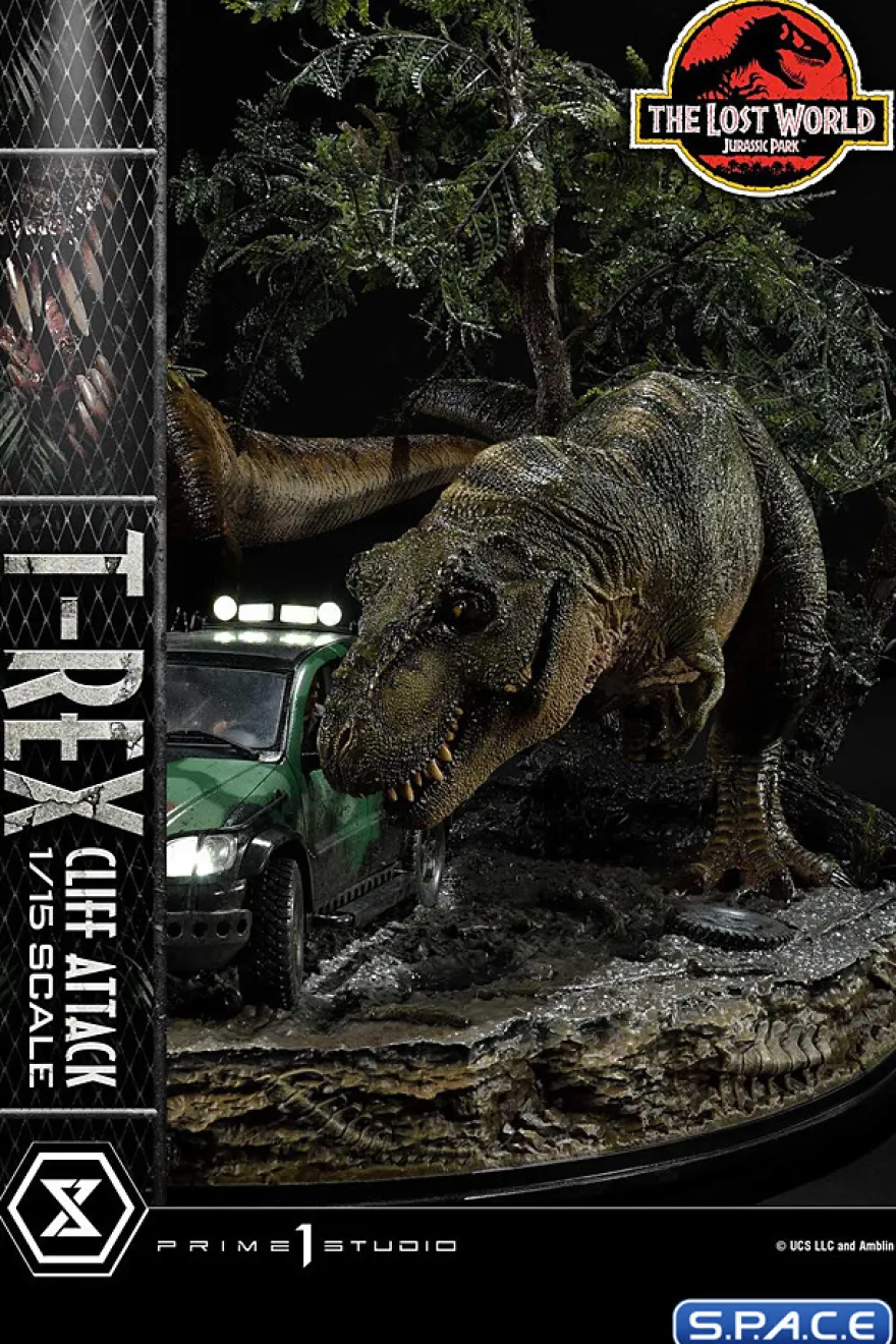1/15 Scale T-Rex Cliff Attack Legacy Museum Collection Statue