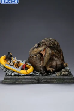 1/20 Scale T-Rex River Attack Demi Art Scale Statue