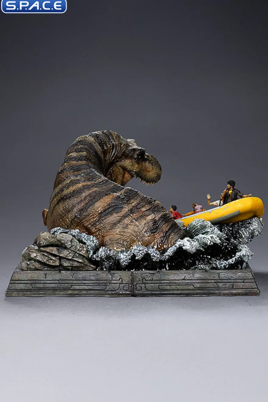 1/20 Scale T-Rex River Attack Demi Art Scale Statue