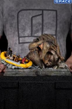 1/20 Scale T-Rex River Attack Demi Art Scale Statue