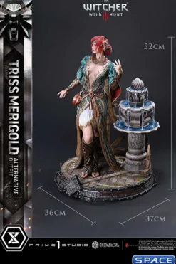 1/4 Scale Triss Merigold Alternative Outfit Real Elite Masterline Statue