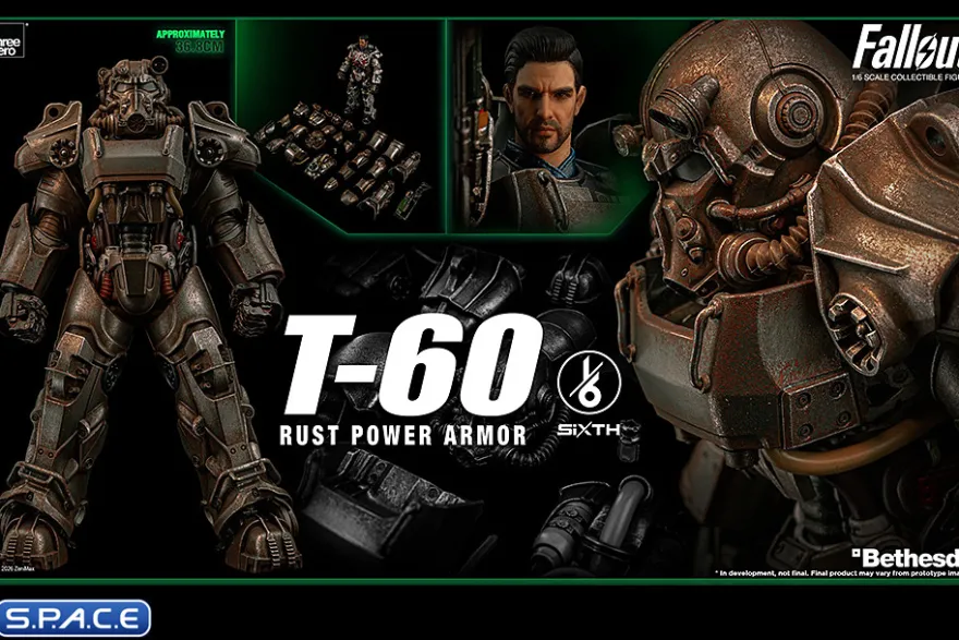 1/6 Scale T-60 Rust Power Armor
