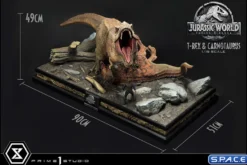 1/15 Scale Tyrannosaurus-Rex & Carnotaurus Legacy Museum Collection Statue