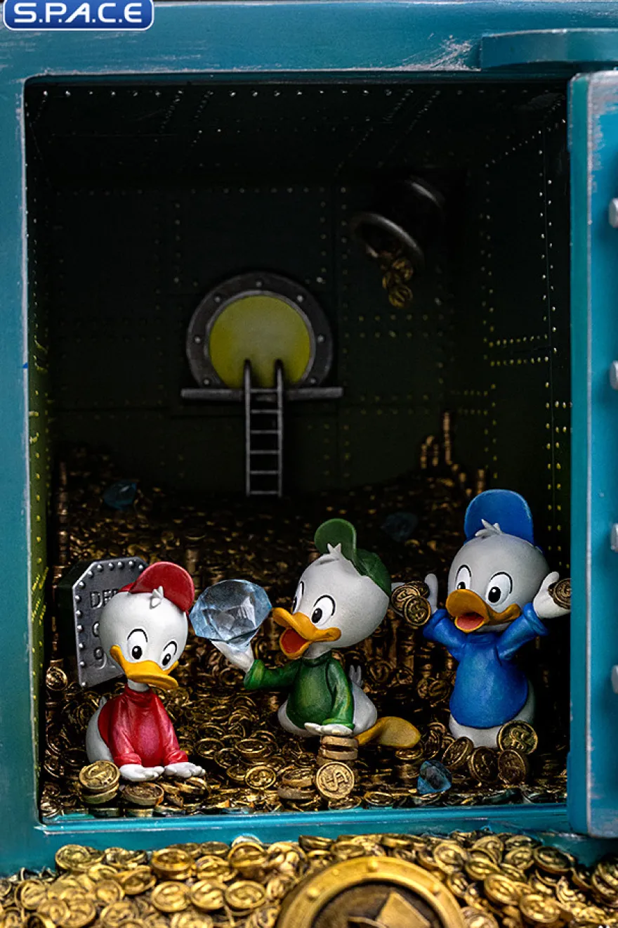 1/10 Scale Uncle Scrooge and Nephews Deluxe Art Scale Statue