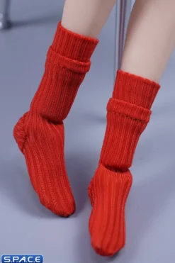 1/6 Scale unisex fashion printed Socks
